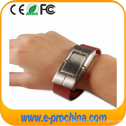 Leather USB Memory Disk/ Gifts 4GB Leather USB Fresh Drive/ (EL005) 1GB 2GB 4GB 8GB 16GB 32GB 64GB